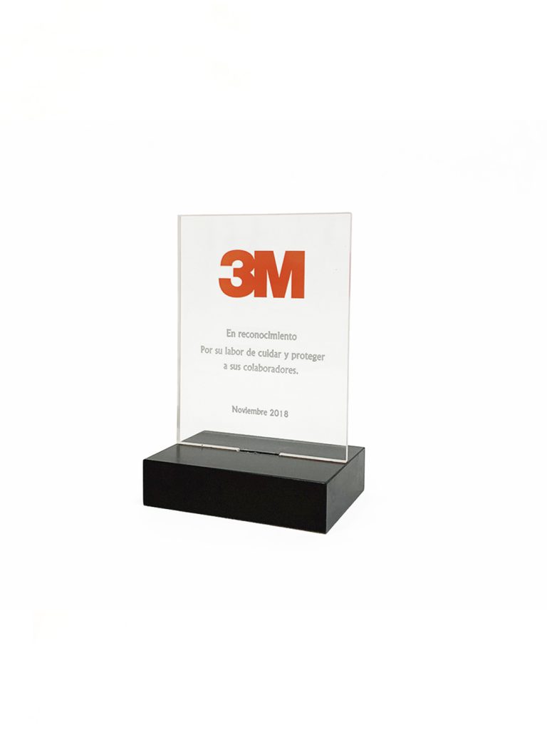 Reconocimiento otorgado por 3M en el año 2018